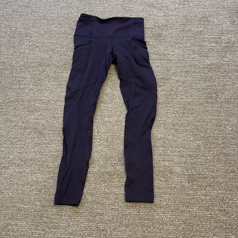 These are purple leggings from lululemon. Barely worn perfect condition